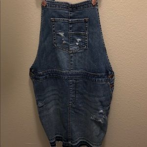 Skirt overalls